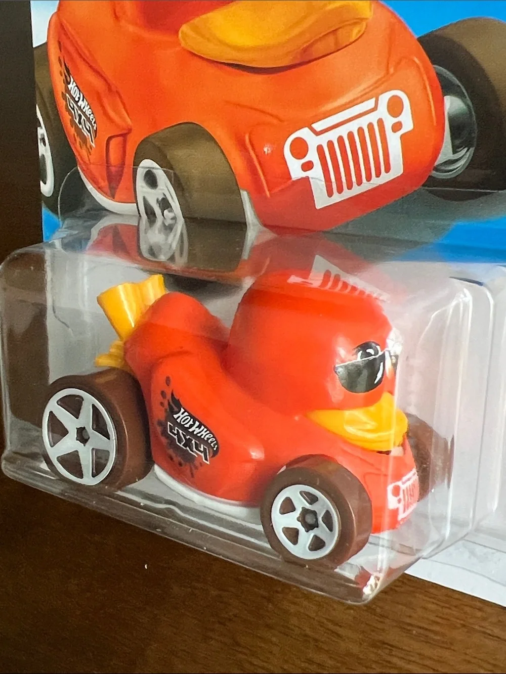 HW Dirt Duck N’ Rollff Hot Wheels- Orange & Yellow